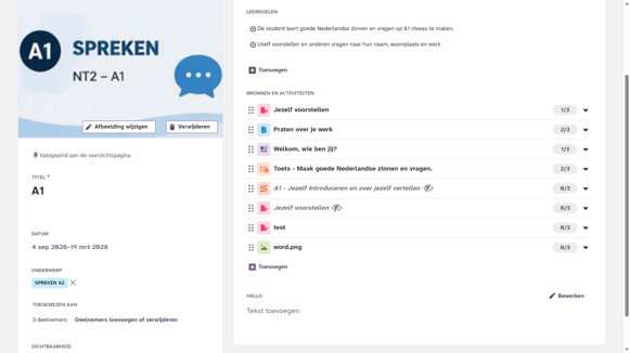 Oplossing 3- gedifferentieerd leerplan